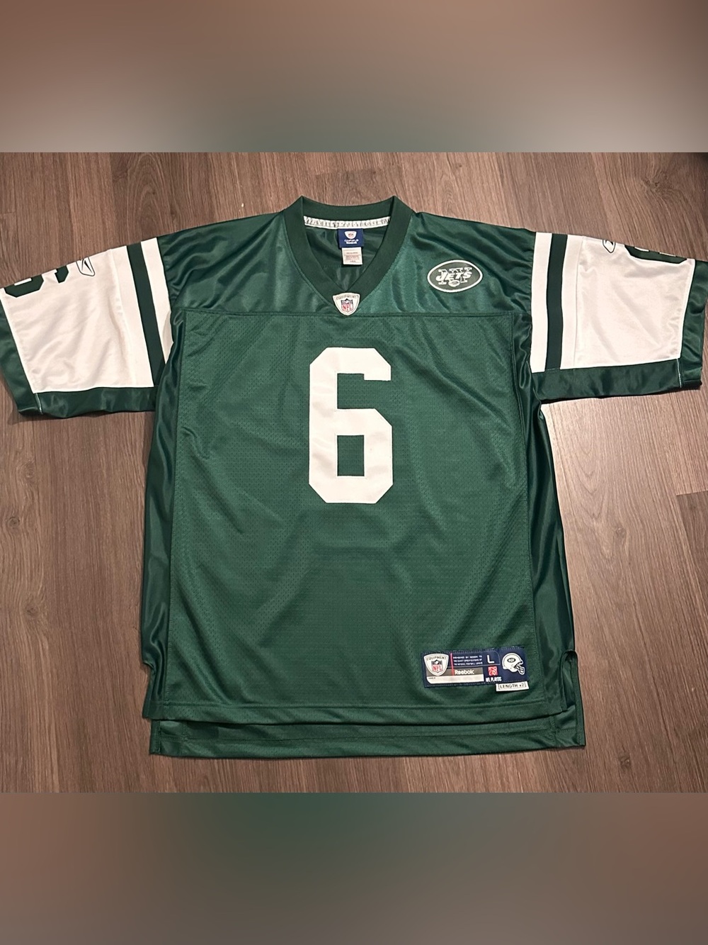 NFL New York Jets Reebok Jersey #6
